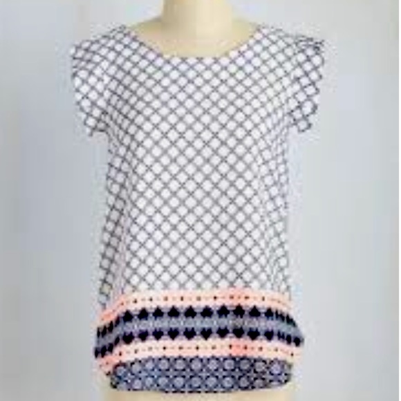 ModCloth Patterned Shirt - Picture 1 of 5